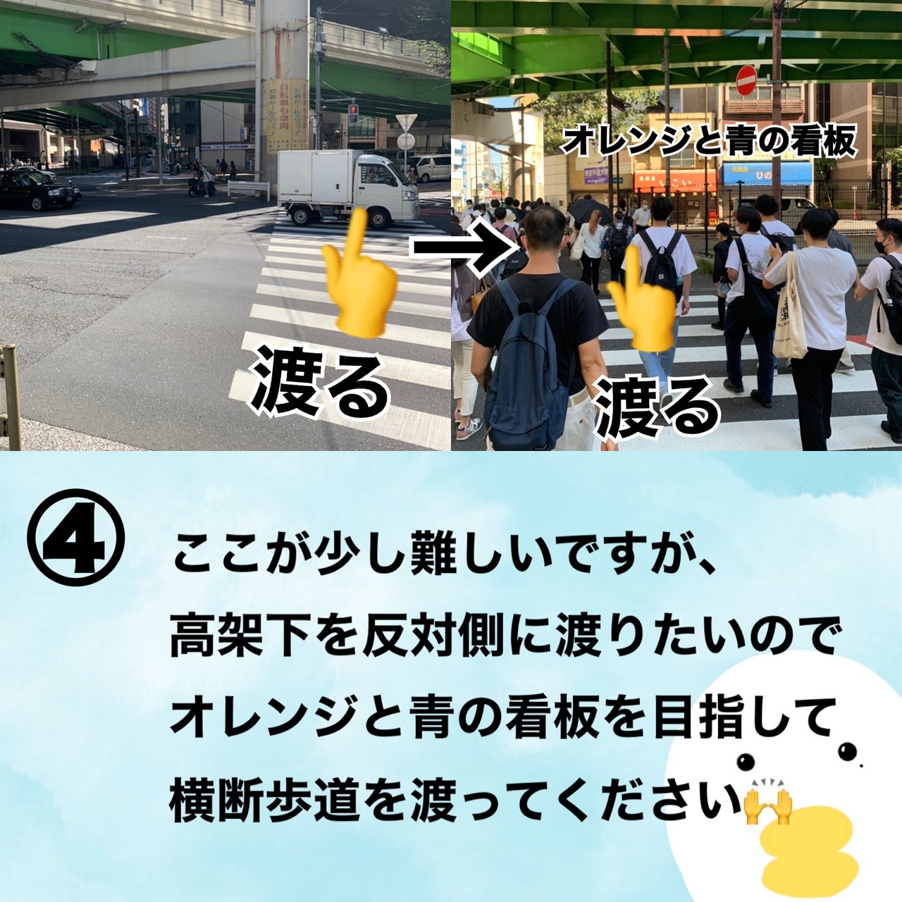池袋駅からの道案内